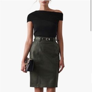 Reiss off shoulder top